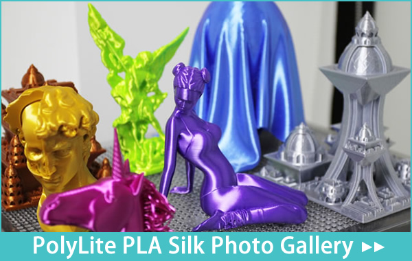 PolyLite PLA Silk Photo Gallery