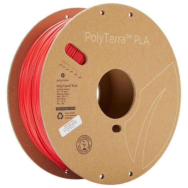 PolyTerra PLA フィラメント | Polymaker社製3Dプリンターフィラメント