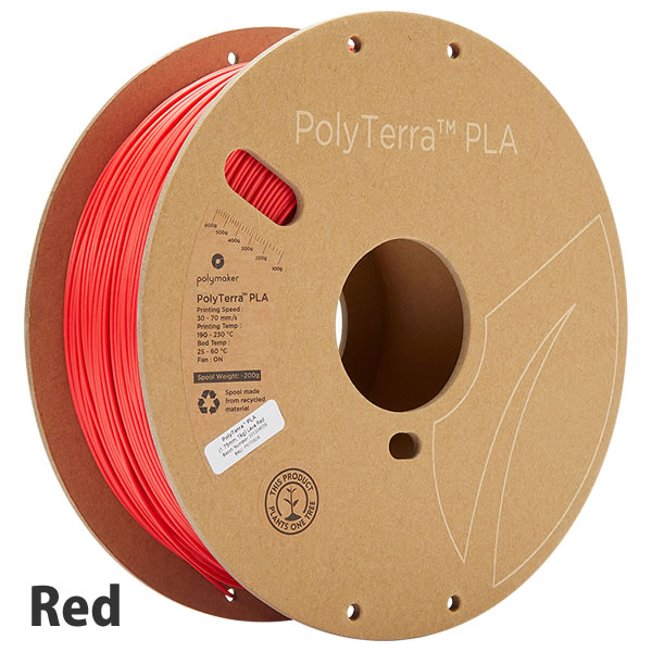 PolyTerra PLA 10巻セット | Polymaker社製3Dプリンターフィラメント