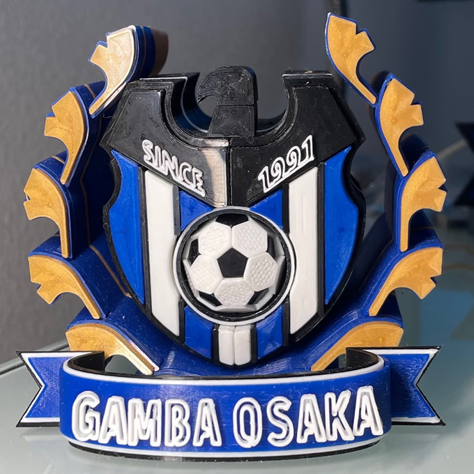 GAMBA OSAKA 3D エンブレム