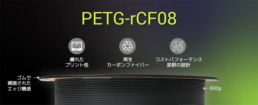 Fiberon™ PETG-rCF08 フィラメント